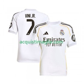 Divisa di Calcio Real Madrid Vinicius Junior 7 Prima 2025/2026